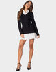 EDIKTED Two In One Collared Sweater Dress image number 5