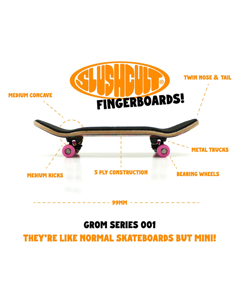 SLUSHCULT "Grom" Series 001 Fingerboard image number 5