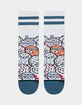 STANCE Kevin Lyons Why The Face Kids Mens Crew Socks image number 2
