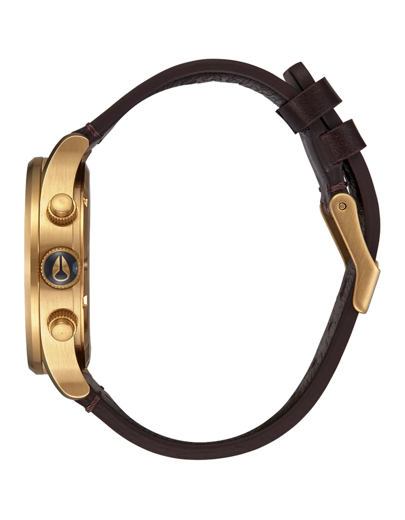 NIXON Sentry Chrono Leather Watch image number 1