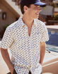 RSQ Mens Floral Button Up Shirt image number 1