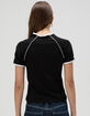 OBEY Diversion Womens Fitted Raglan Tee image number 4