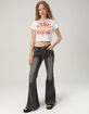 TRUE RELIGION Twisted Mid Rise Big T Womens Ultra Flare Jeans image number 1