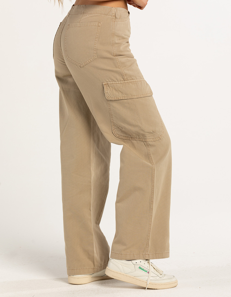 FULL TILT Low Rise Invisible Waist Womens Cargo Pants image number 2