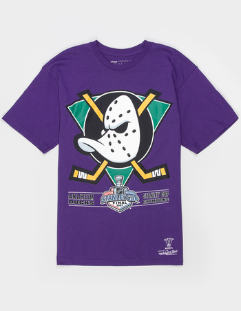 MITCHELL & NESS NHL Anaheim Ducks 2007 Stanley Cup Champs Mens Tee Primary Image