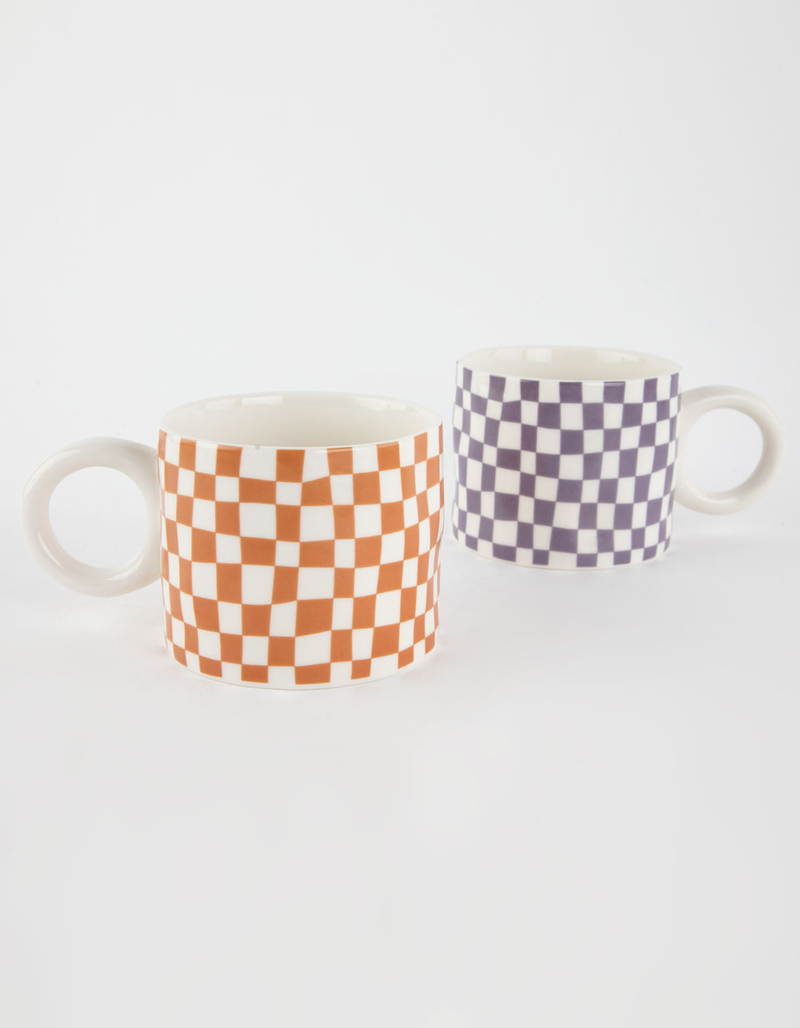 TILLYS HOME Checkered  Mug image number 3