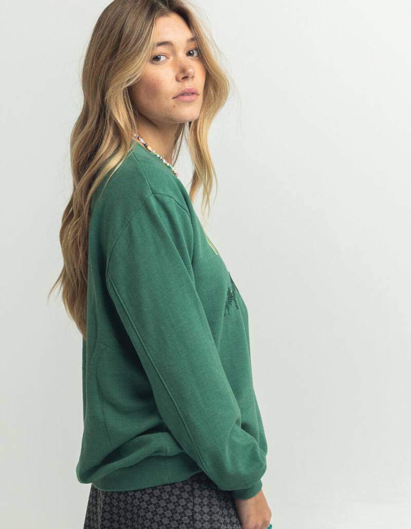 FULL TILT Colorado Womens Embroidered Crewneck Sweatshirt image number 1