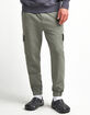 RSQ Mens Agave Fleece Cargo Jogger Sweatpants image number 2