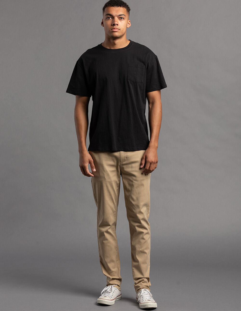 RSQ Mens Skinny Chino Pants - DESER - MC826