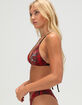 AFFLICTION Lola Triangle Bikini Top image number 4