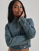 WEST OF MELROSE Womens Denim Jacket image number 1
