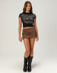 AFFLICTION Rhinestone Womens Baby Tee  image number 2