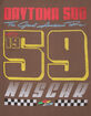 TILLYS x NASCAR 1958 Team Mens Boxy Tee image number 4