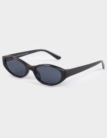 RSQ Slim Cat Eye Plastic Sunglasses Primary Image