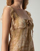 NECTAR CLOTHING Womens Mini Ruffle Dress image number 3
