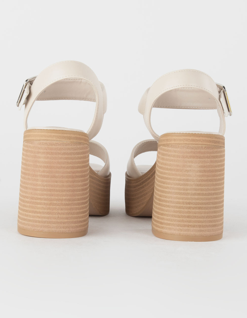 MADDEN GIRL Grandview Wood Womens Platform Heels BROWN Tillys