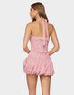 EDIKTED Pinstripe Bubble Skirt Mini Dress image number 3