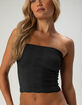 FULL TILT Textured Seamless Womens Tube Top image number 5