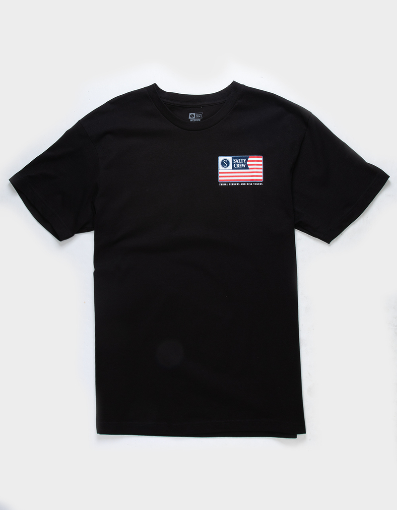 SALTY CREW Freedom Flag Mens Tee image number 1