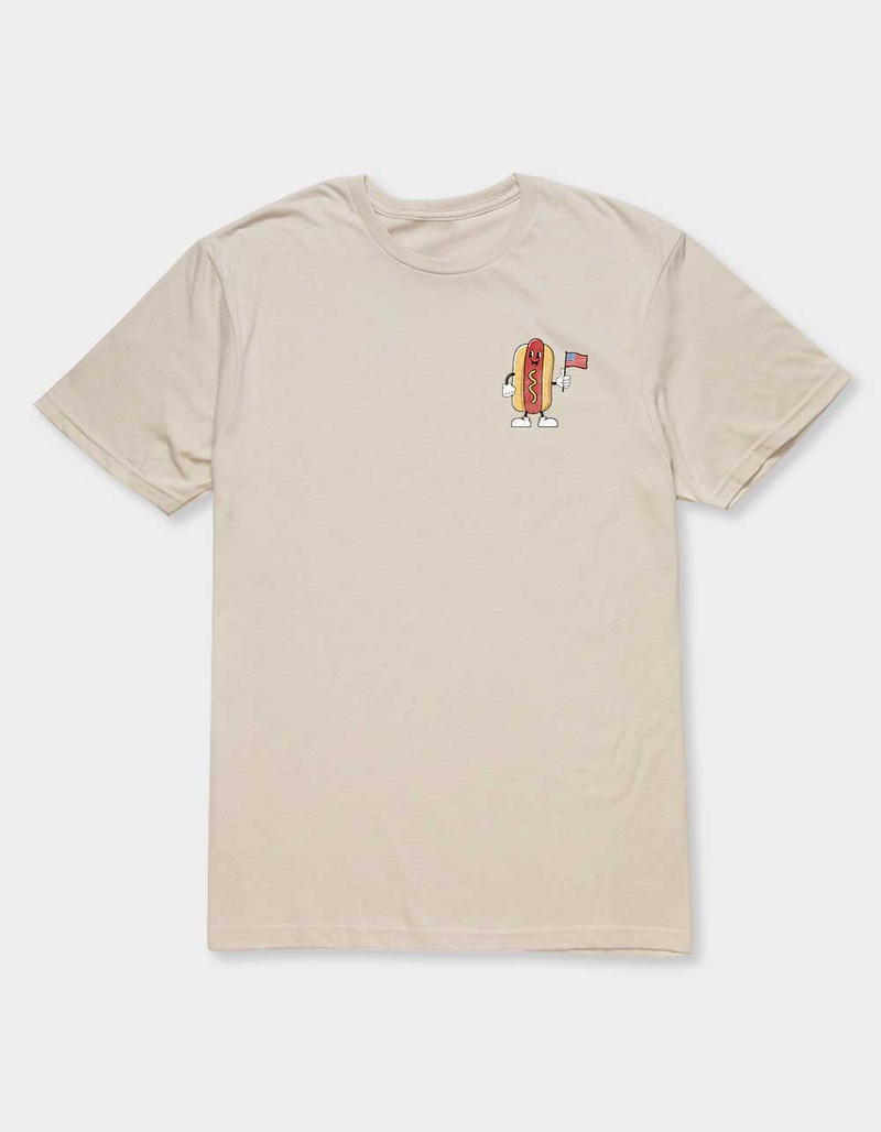 HOT DOG Eating Champ Unisex Tee image number 0