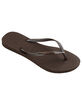 HAVAIANAS Slim Logo Metallic Womens Flip Flops image number 2
