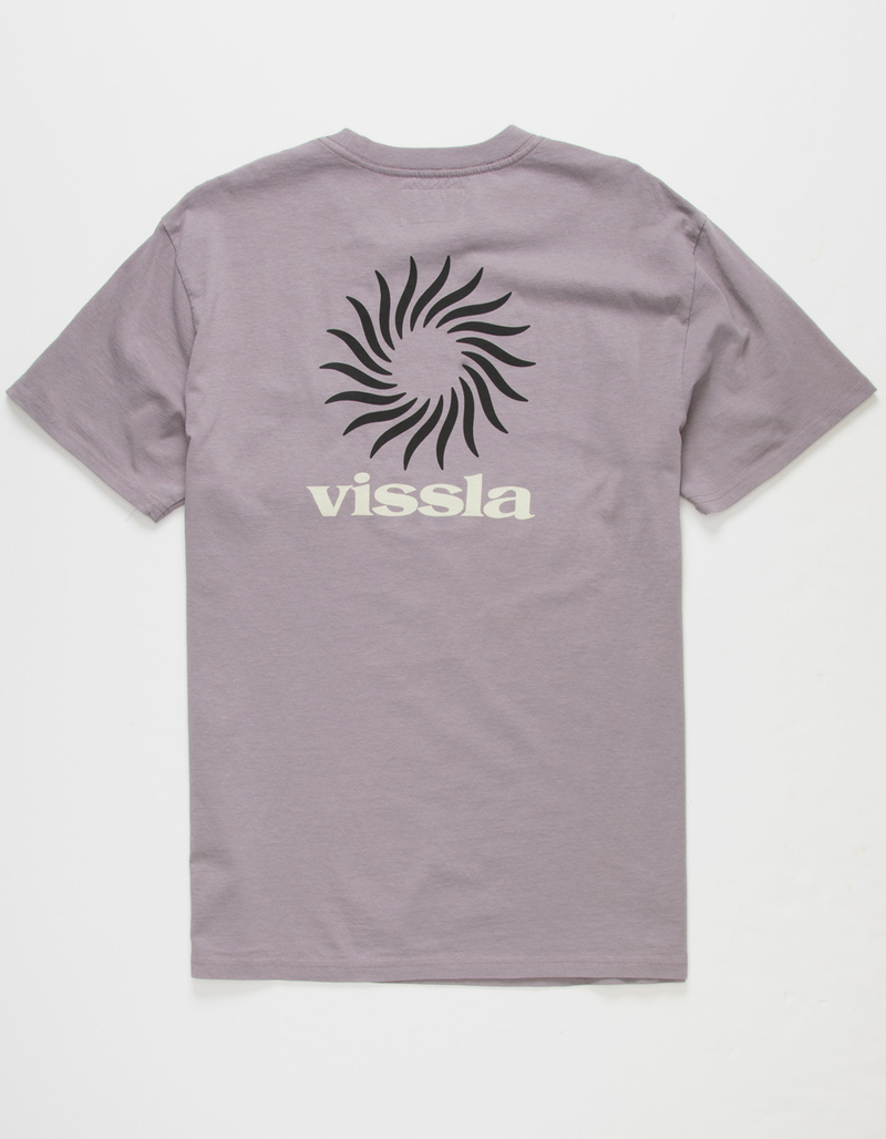 VISSLA Pin Wheel Mens Pocket Tee image number 0