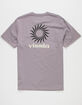 VISSLA Pin Wheel Mens Pocket Tee image number 1