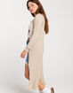 POOF Womens Ribbed Cardigan image number 3