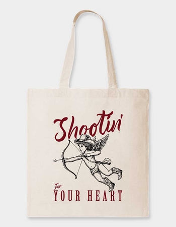 CUPID Shootin' For Your Heart Unisex Tote Bag Alternative Image