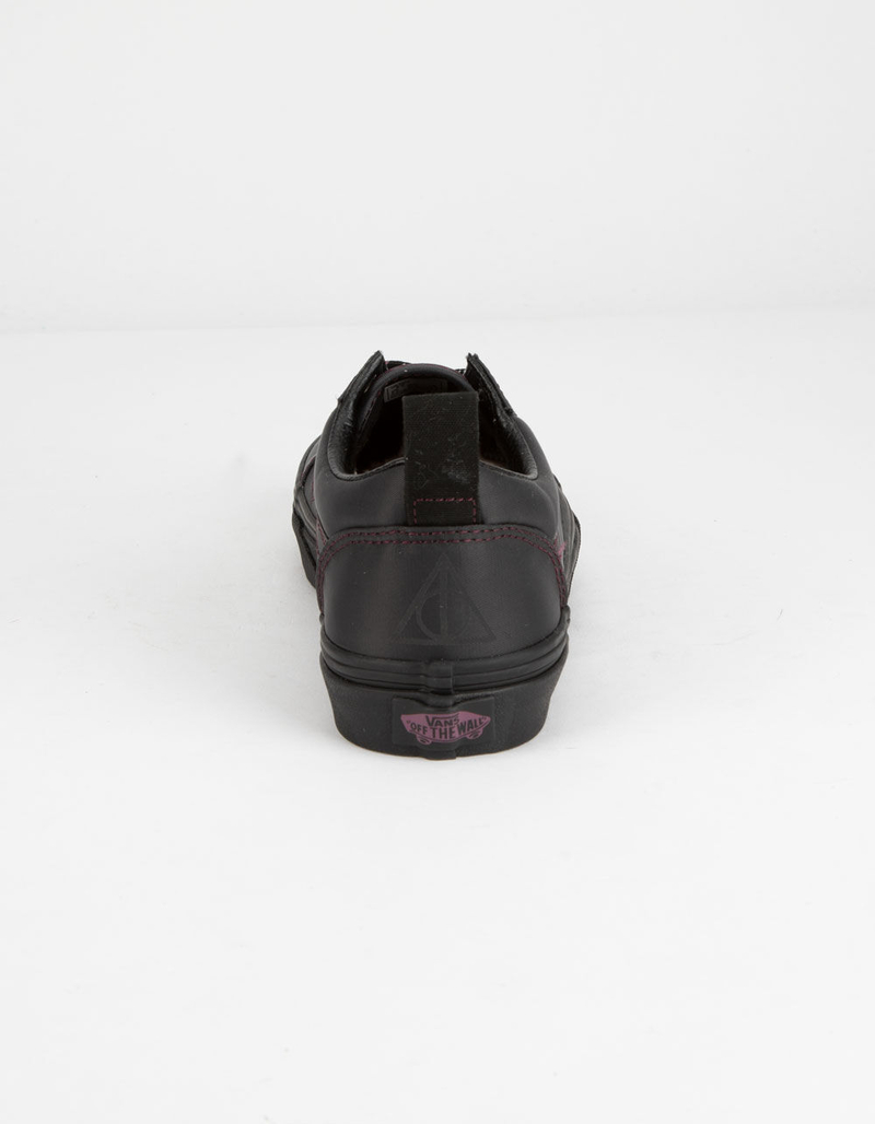 VANS x Harry Potter Deathly Hallows Old Skool Elastic Kids Shoes image number 4