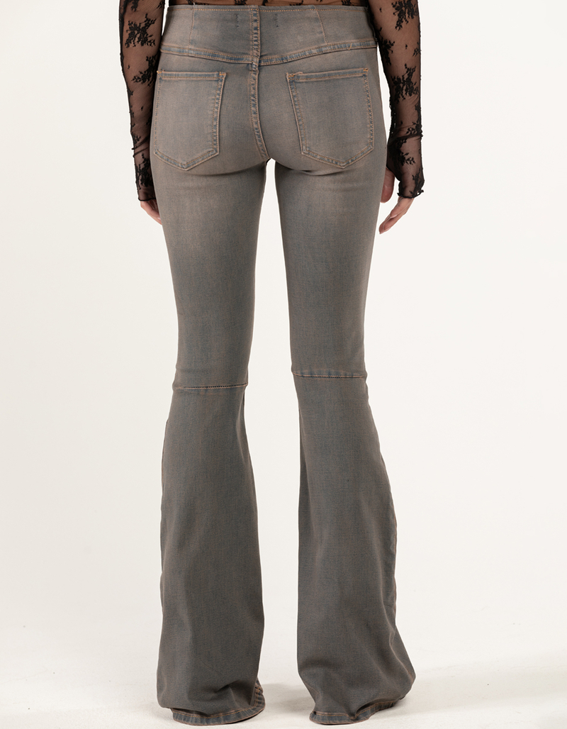 FREE PEOPLE Penny Womens Pull On Flare Pants image number 3