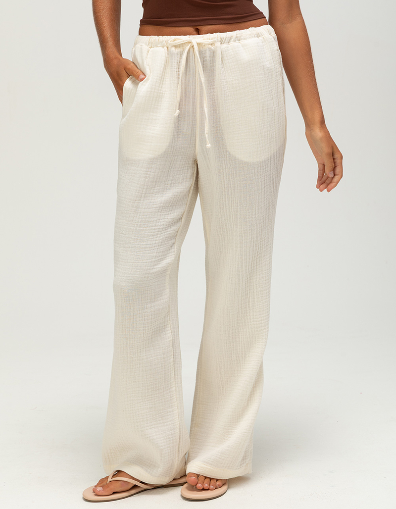 INDIGO REIN Gauze Womens Beach Pants image number 1