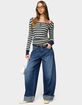 EDIKTED Kella Low Rise Baggy Jeans image number 5