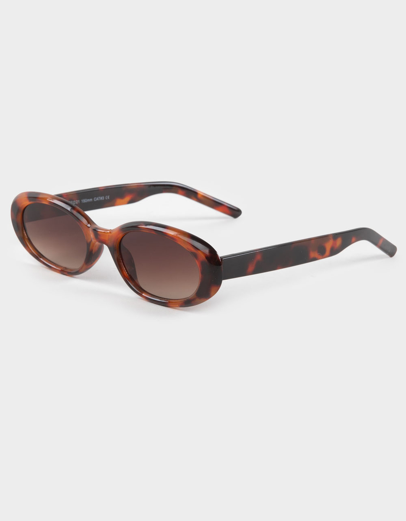 RSQ Oval Sunglasses image number 0
