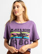 MAUI & SONS Shark Womens Boxy Crop Tee image number 1