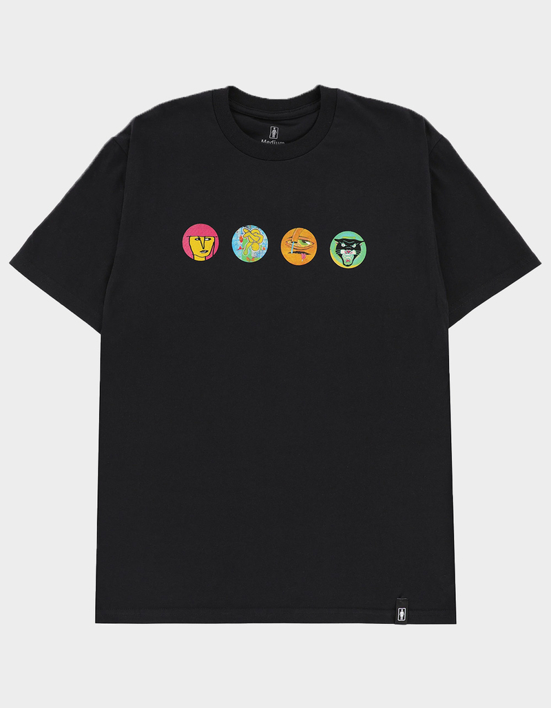 GIRL SKATEBOARDS Legend Heads Mens Tee image number 0