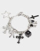 FULL TILT Cross/Star/Bow Charm Bracelet image number 1