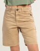 VOLCOM Kraftsman Womens Mid Denim Shorts image number 2