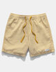 BANKS JOURNAL Tallows Mens Elastic Waist Boardshorts image number 1