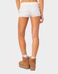 EDIKTED Lucy Ruffled Lace Shorts image number 3