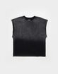 RSQ Mens Cropped Muscle Tee image number 1