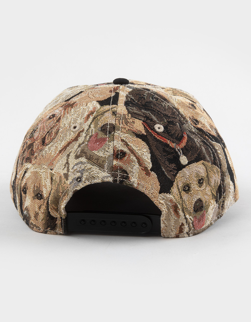AMERICAN NEEDLE Garage Tapestry Snapback Hat image number 2
