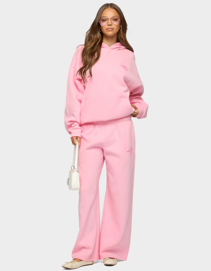 EDIKTED Keychain Cutie Straight Leg Sweatpants image number 4