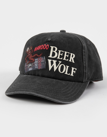 AMERICAN NEEDLE Coors Light Washed Snapback Hat Primary Image