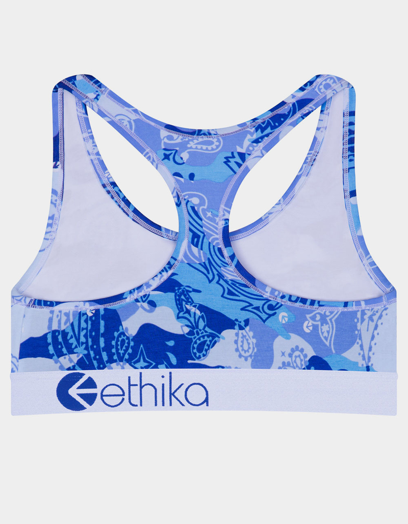 ETHIKA Tear Drop Camo Girls Sports Bra image number 1