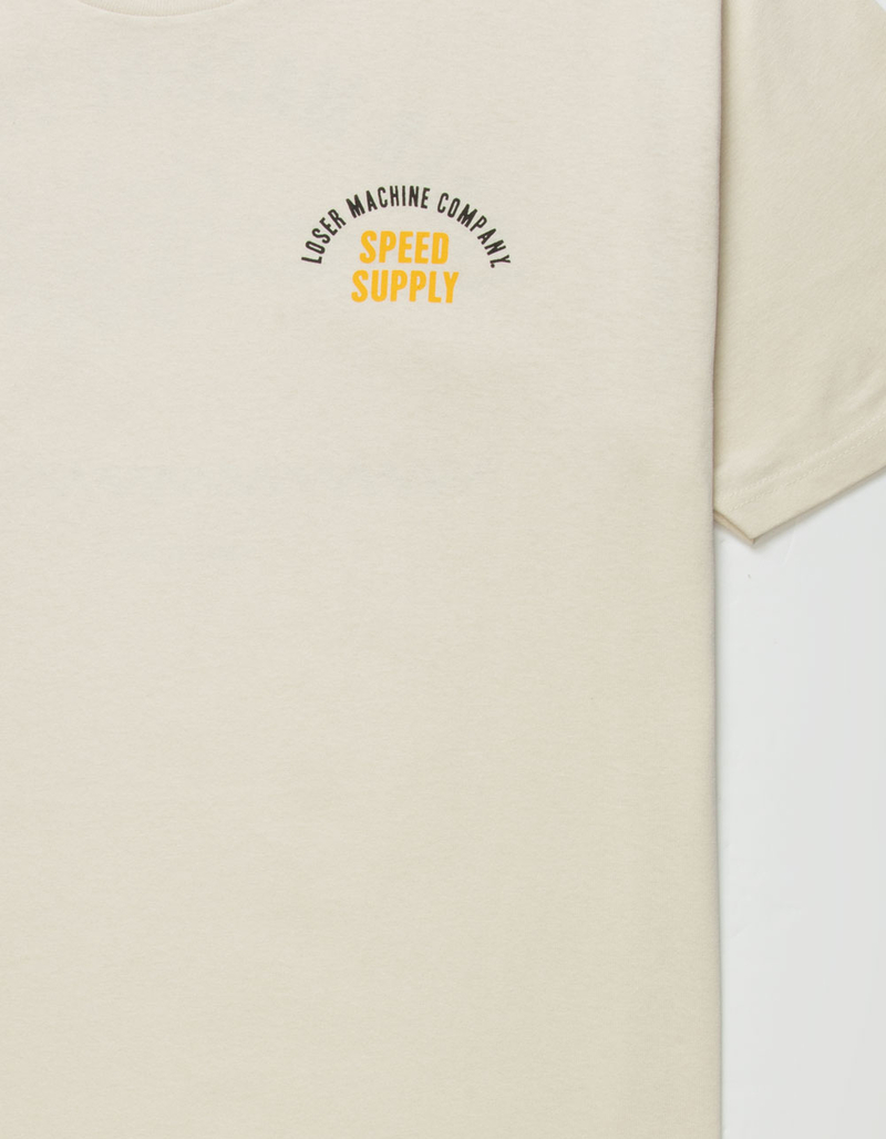 LOSER MACHINE CO. Spark Plug Mens Tee CREAM Tillys