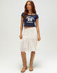 RSQ Womens Sunset Off The Shoulder Tee image number 2