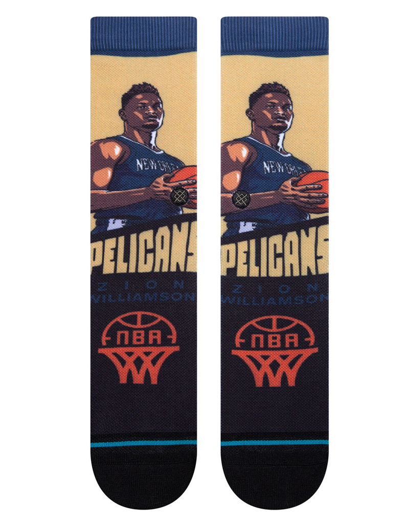 STANCE Zion Williamson Graded Mens Crew Socks image number 1