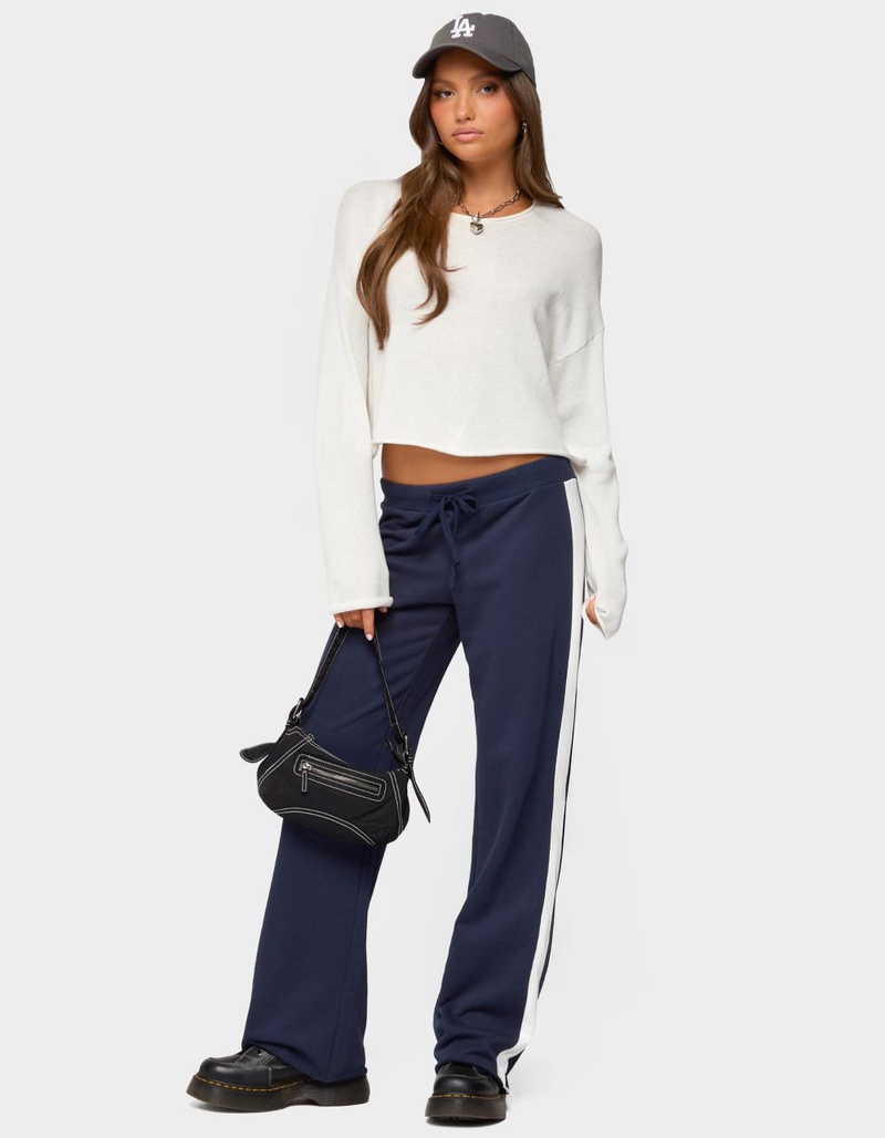 EDIKTED Leta Knit Long Sleeve Top image number 4