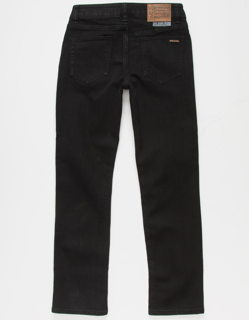 VOLCOM Vorta Boys Black Jeans image number 1